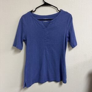 Talbots Women’s Shirt Blue Size Small